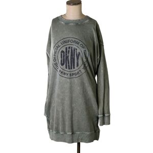 DKNY  Logo Dress,  L , EUC